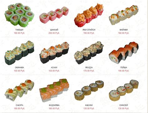 Суши Виды И Названия Фото – Telegraph