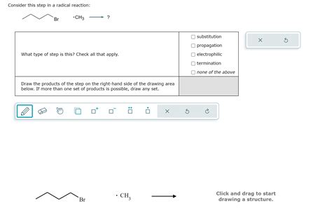 Solved Consider this step in a radical reaction: | Chegg.com