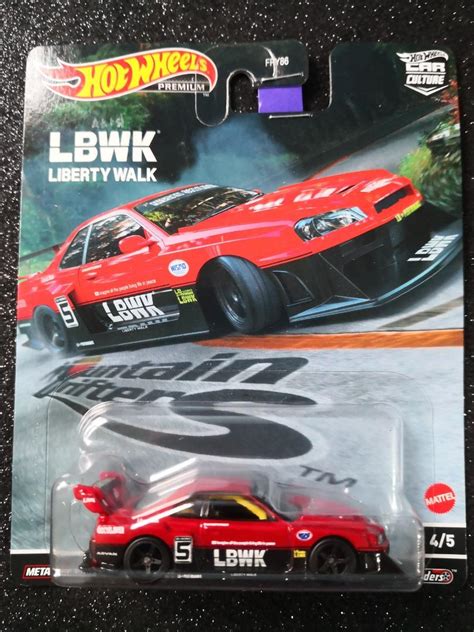 Hot Wheels Lb R Super Silhouette Nissan Skyline Mountain Drifters Car Culture Lbwk Liberty