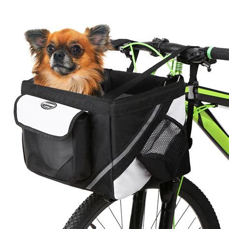Dannykarl Handlebar Basket Bike Front Bag Box Cycling Bags Bicycle Dog ...