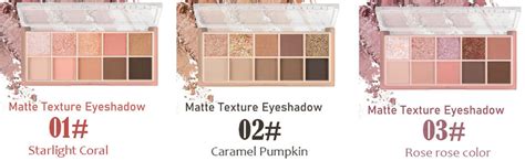 Amazon 10 Colors Eyeshadow Palette Matte Naked High Pigmented Eye Shadow Naturing Looking