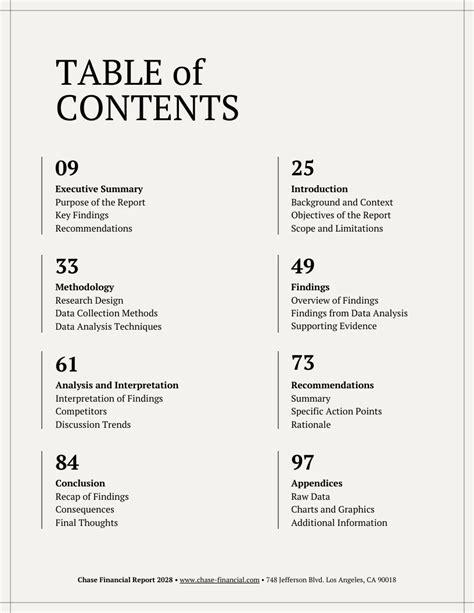Book Content Design Table of Contents Template - Venngage 