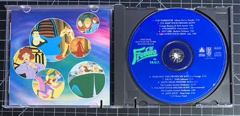 FREDDIE the FROG fro7 soundtrack CD boy george BENSON asia GRACE JONES