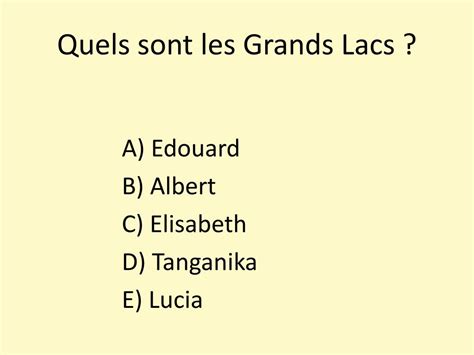 Ppt Quels Sont Les Pays Formant La R Gion Des Grands Lacs Africains