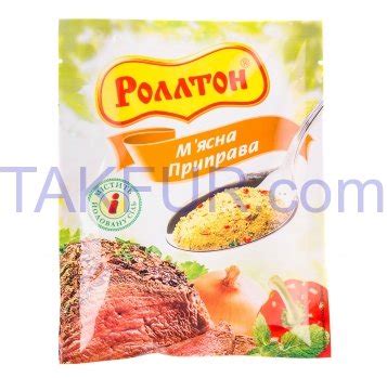 Приправа мясная Роллтон универсальная 80г купить онлайн с доставкой в ...