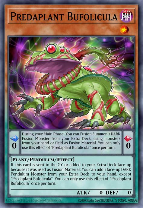 Predaplant Bufollicula Card Information Yu Gi Oh Database