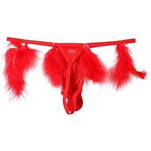 Alvivi Jockstrap Da Uomo Sexy Hot Perizoma Slip Allettante Piuma Mutande Mutandine T Back Thong