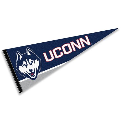 Connecticut Huskies Felt Pennant State Street Products