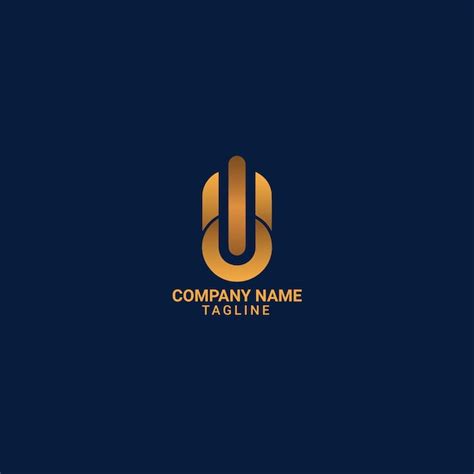 Premium Vector U Letter Logo Design