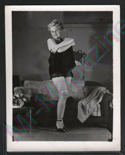 Vintage B W Risque Pinup 4 X 5 Sexy Blonde Cheesecake AW44 EBay