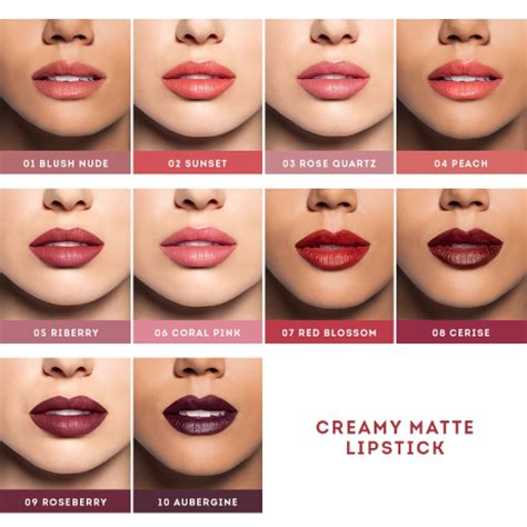 Nude By Nature Creamy Matte Lipstick AU Adore Beauty