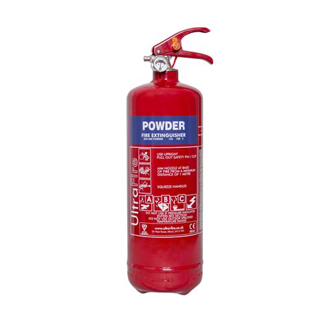 2kg Powder Fire Extinguisher UltraFire From 19 79 Inc VAT