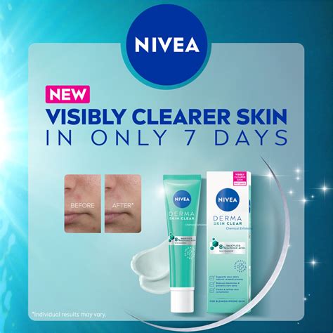 Nivea Derma Skin Clear Chemical Exfoliator Ml Wilko