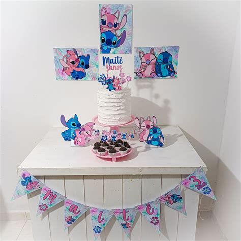 Festa Tema Stitch E Angel