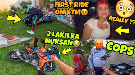 2 Lakh Ka Nuksan😭 First Ride On Ktm Rc390😍 After 6 Months Ktm Rc390 Bs6 Preparation For Ladakh