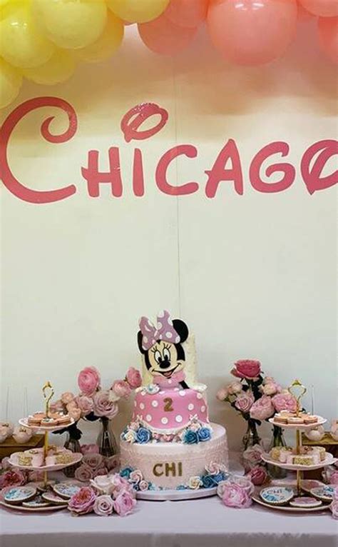 Chicago West Celebrates Her 2nd Birthday With An Adorable Minnie Mouse ...