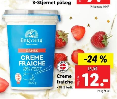 Creme Fraiche Tilbud Hos Lidl