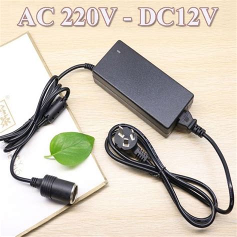 [12v 5a] Bộ Chuyển đổi Nguồn 220v Sang 12v 5a Kết Nối Từ Tẩu ô Tô Sử