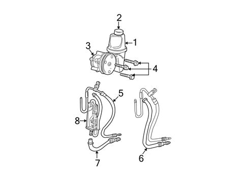 Dodge Dakota Power Steering Pump Ah Amherst Oh