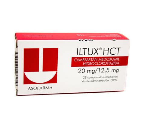 Iltux Hct 20 12 5Mg FarmaciaRD