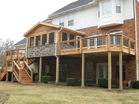 Amazing Second Floor Deck Design Ideas Second Story Deck