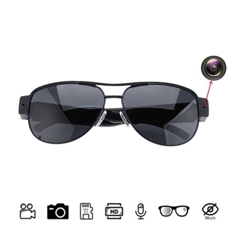 Hd500 Sunglasses Spy Hidden Pinhole Camera