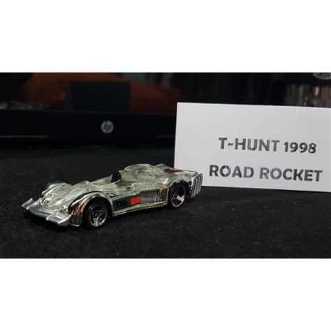 Hot Wheels Treasure Hunt T Hunt TH 1998 Road Rocket Shopee Brasil