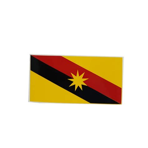 Sticker Bendera Negeri Sarawak ST345, Auto Accessories on Carousell