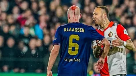 Feyenoord vs Ajax suspenden el partido por agresión a Davy Klaassen