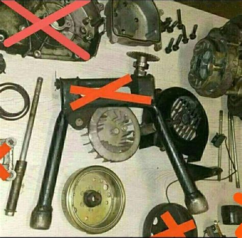 Запчасти на 4Т. скутер двигатель 139qmb китаец в р – купить в ...