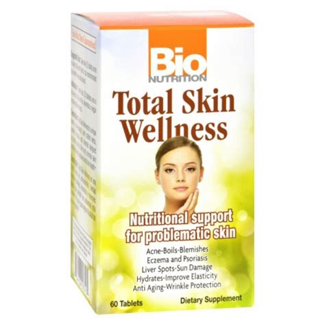 Bio Nutrition Total Skin Wellness Tablets Case Of Tab