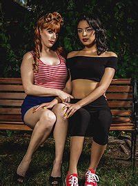 Penny Pax And Maya Bijou Posing Passionately On Cam MILF Fox