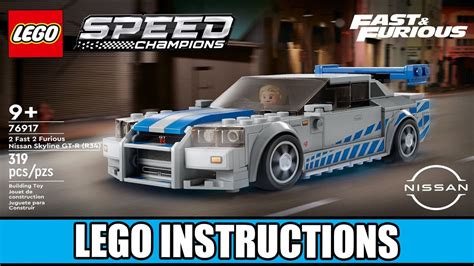 Lego Instructions Speed Champions Fast Furious Nissan