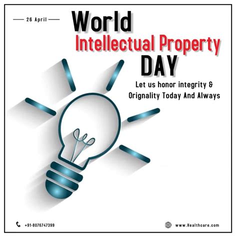 World Intellectual Property Day Template Postermywall