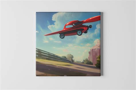 Flying Car Concept Art Bundle Digital Art Prints AI Generated - Etsy