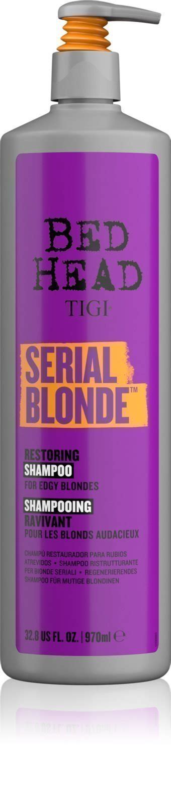 Tigi Bed Head Serial Blonde Shampoo Ricostituente Ml Shampoo