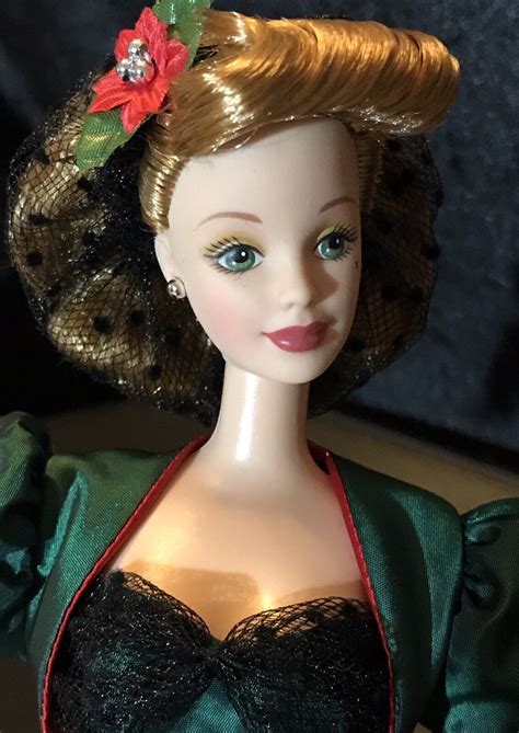 Blonde Hallmark Collectors Mattel Fashion Barbie Doll Knees Bend A 14 EBay