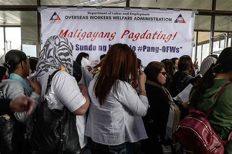 ‘abused Ilonggo Ofw From Qatar Returns Home 2 More From Lebanon Set