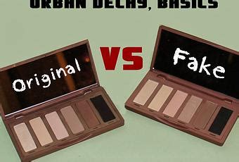 Naked Basics Palette Vs Fake Paperblog