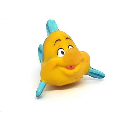 Vintage Mcdonalds Happy Meal Toy 1989 The Little Mermaid Flounder