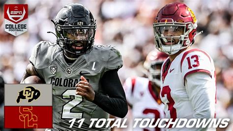 All Tds From Shedeur Sanders Caleb Williams In Usc Vs Colorado