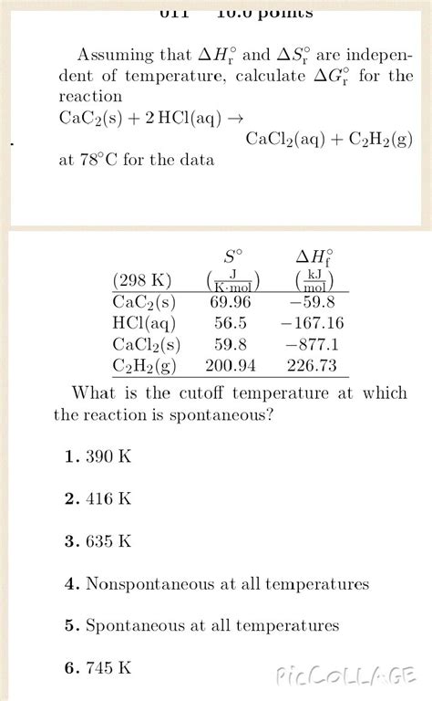 Solved Assuming that delta H degree r and delta S degree e | Chegg.com