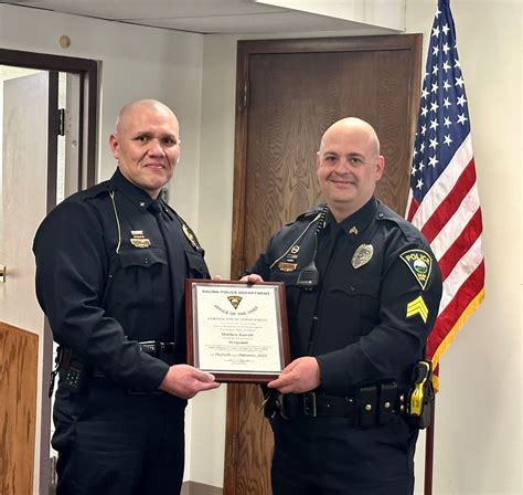 Congratulations, Sgt. Gawith! - City of Salina, KS Government | Facebook
