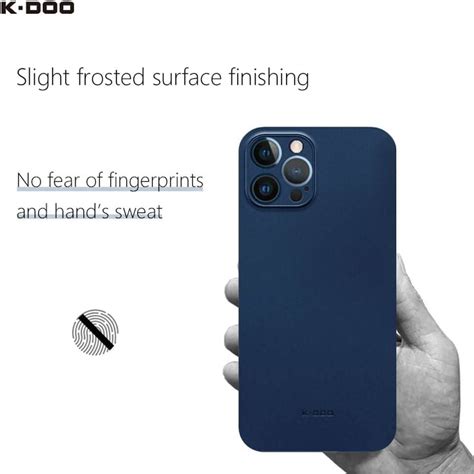K-DOO for iPhone 13 Pro Max Air Skin Case All Around Full Protection ...
