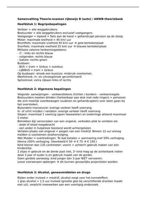 Theorie Rijbewijs B Handboek 7