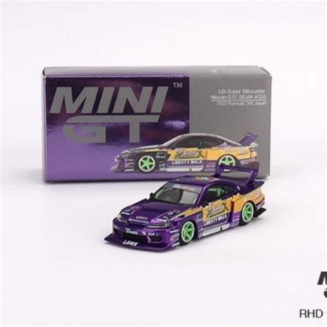 Jual Mini Gt Nissan S15 Silvia Formula Drift Japan 2022 Chrome Purple