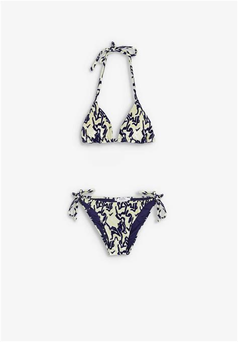 Mujer Bañadores Y Bikinis Scalpers Bikini Terciopelo Navy yellow Vivian Braner