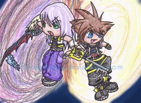 Riku And Sorakhiichibi By Rikaartistic On Deviantart