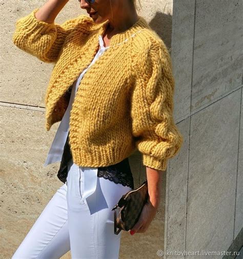 Кардиган крупной вязки в интернет-магазине Ярмарка Мастеров по цене ...