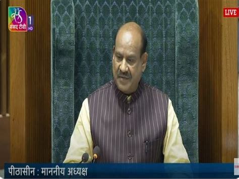 Lok Sabha Speaker Om Birla S Vision For Parliamentary Dignity And